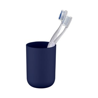 Tmavě modrý kelímek na zubní kartáčky Wenko Brasil Dark Blue