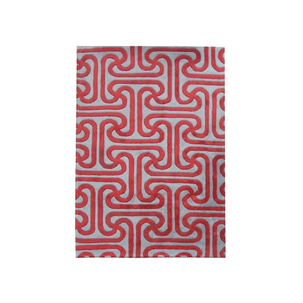 Vlněný koberec Wool Ten, 153x244 cm