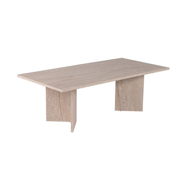 Béžový pololesklý konferenční stolek 60x119 cm Sabin – Kalune Design