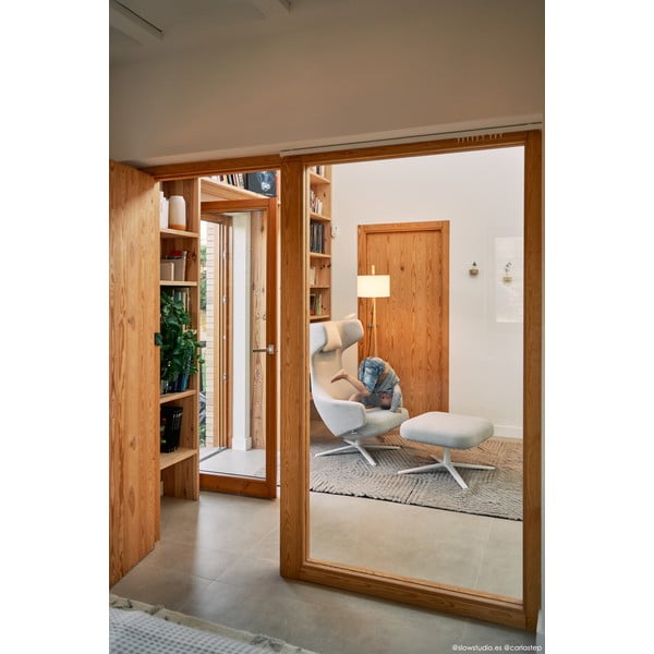 Světle hnědý pratelný ručně tkaný vlněný koberec 170x240 cm Golden Coffee – Lorena Canals-image-4