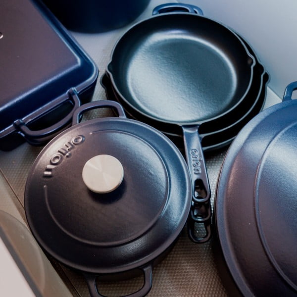 Litinový hrnec s pokličkou na indukci 5,2 l LITINA SMALT – Orion-image-4