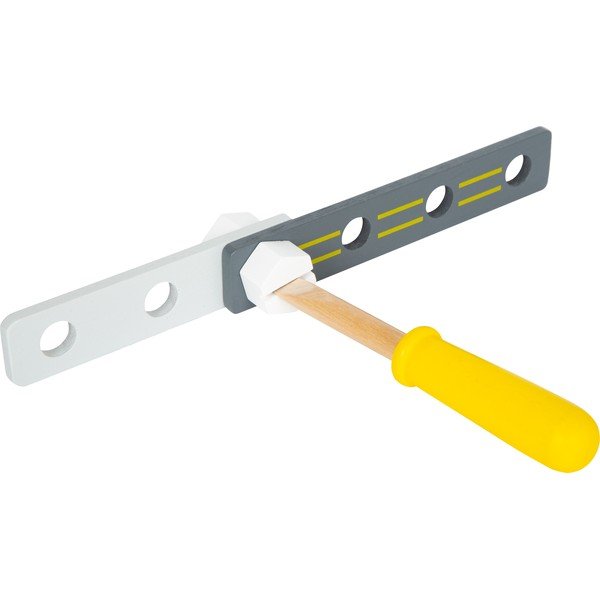 Dětská dřevěná stavebnice s nářadím Legler Miniwob-image-2