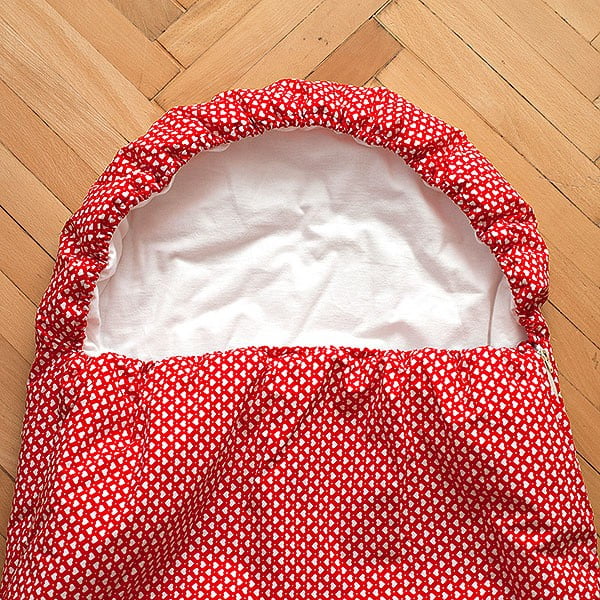 Dětský spací pytel Bartex Design Srdíčka, 70 x 200 cm-image-2