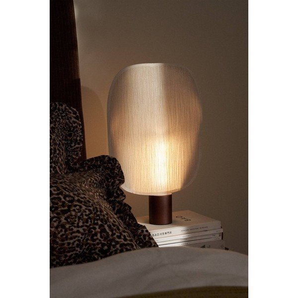 Hnědá/krémová papírová stolní lampa (výška 44 cm) Mai Le – Ellos Home-image-1