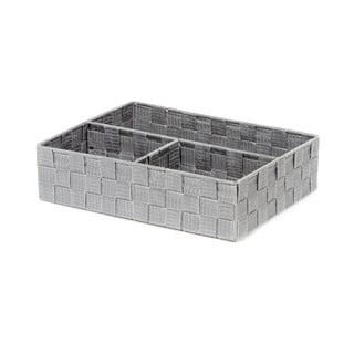Šedý koupelnový organizér Compactor Stan, 32 x 25 cm