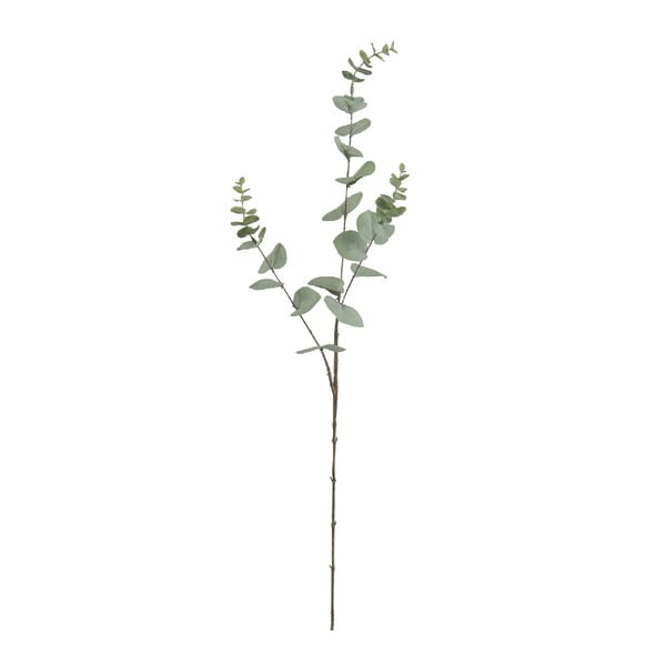 Umělá dekorativní větvička J-Line Eucalyptus, délka 84 cm