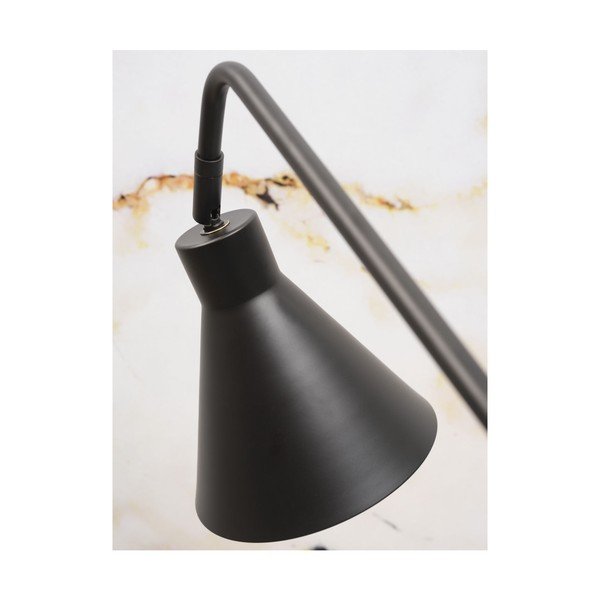 Černá stolní lampa s kovovým stínidlem (výška 55 cm) Lyon – it's about RoMi-image-1