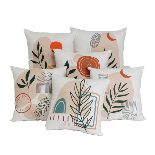 Dekorační polštáře v sadě 6 ks 45x45 cm – Casa Selección