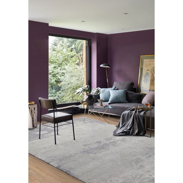 Krémovo-šedý vlněný koberec 160x240 cm Bran – Agnella-image-1