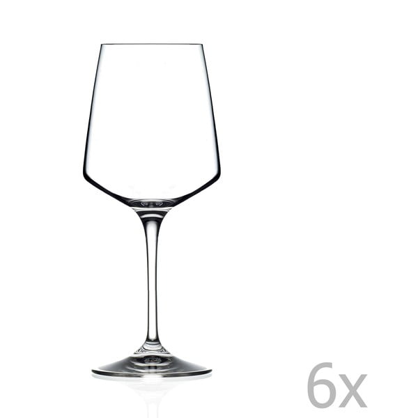 Sada 6 sklenic na víno RCR Cristalleria Italiana Alfonsina