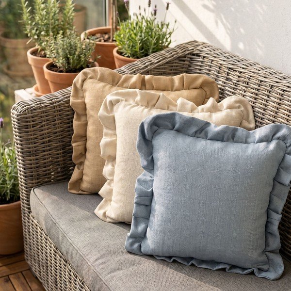Povlaky na polštáře v sadě 2 ks 40x40 cm Linen – Mioli Decor-image-2