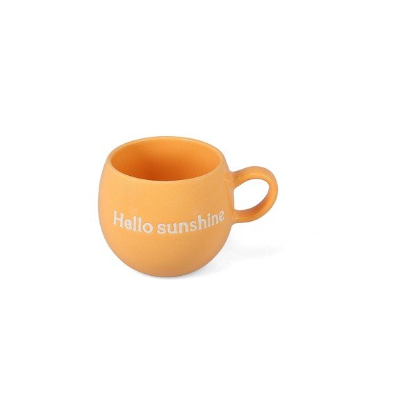 Oranžový kameninový hrnek 420 ml Muggies – Salt&Pepper-image-4
