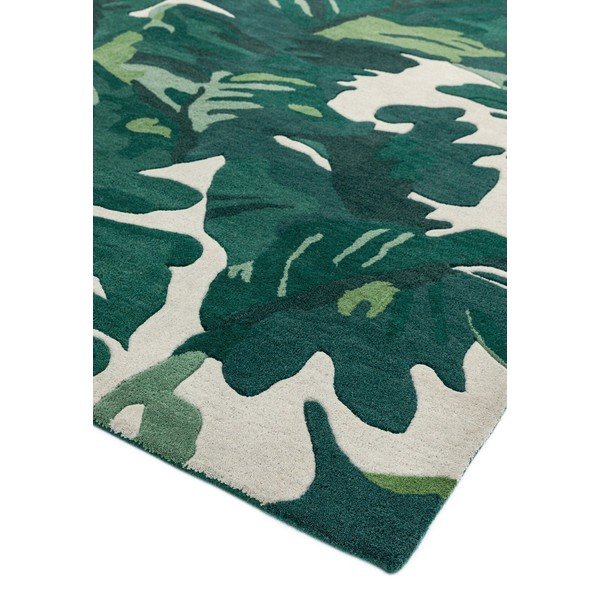 Tmavě zelený ručně tkaný vlněný koberec 160x230 cm Matrix – Asiatic Carpets-image-3