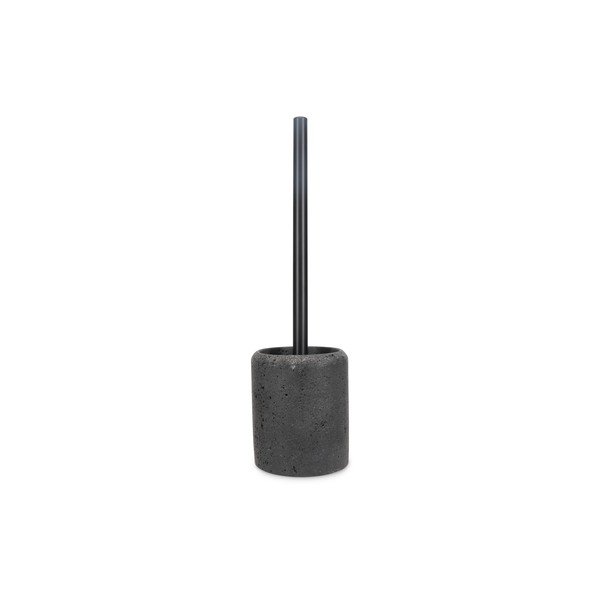 Tmavě šedá WC štětka z polyresinu Suds – S|P Collection