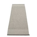 Šedý vnitřní a venkovní běhoun 70x200 cm Edit Warm Grey – Pappelina