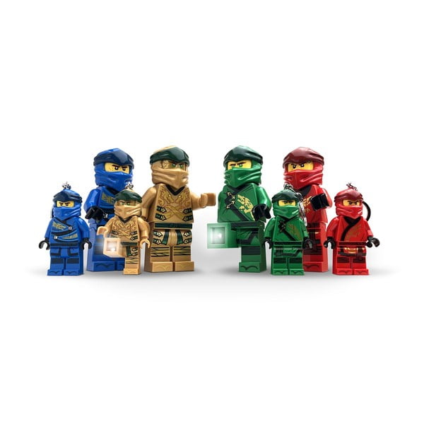 Svítící klíčenka LEGO® Ninjago Legacy Gold Ninja-image-1