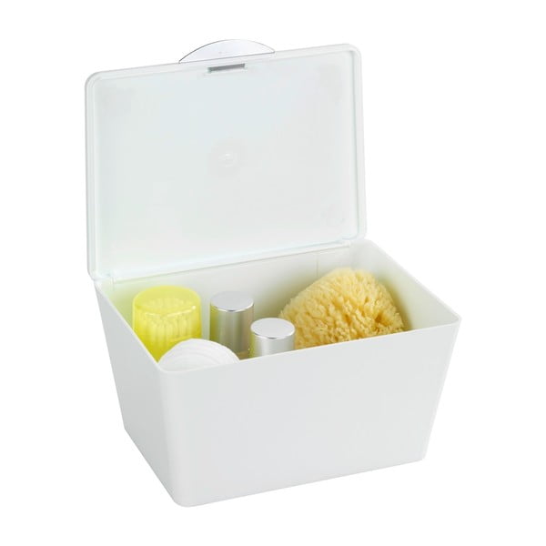 Bílý koupelnový box Wenko Brasil-image-1