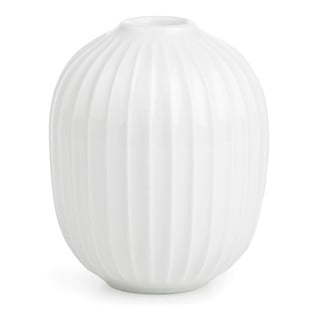 Bílý porcelánový svícen Kähler Design Hammershoi, výška 10 cm
