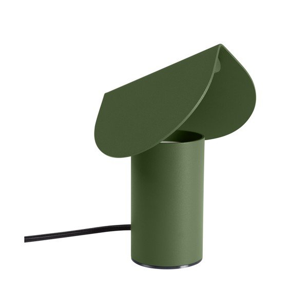Khaki hliníková LED stolní lampa (výška 15 cm) BISCUIT – Thoro