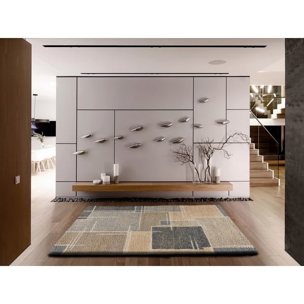 Šedo-béžový koberec 160x230 cm Irati – Universal-image-1