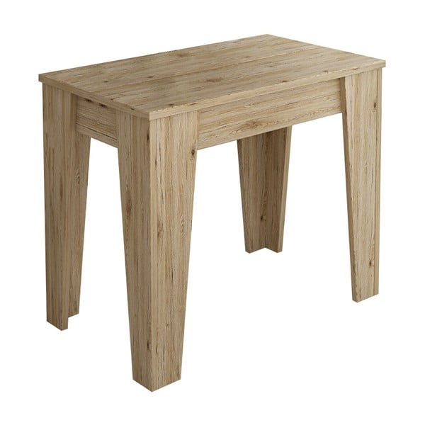 Dřevěný stůl s 6 přídavnými prodlouženími Tomasucci Charlie, 75 x 90 x 50 cm