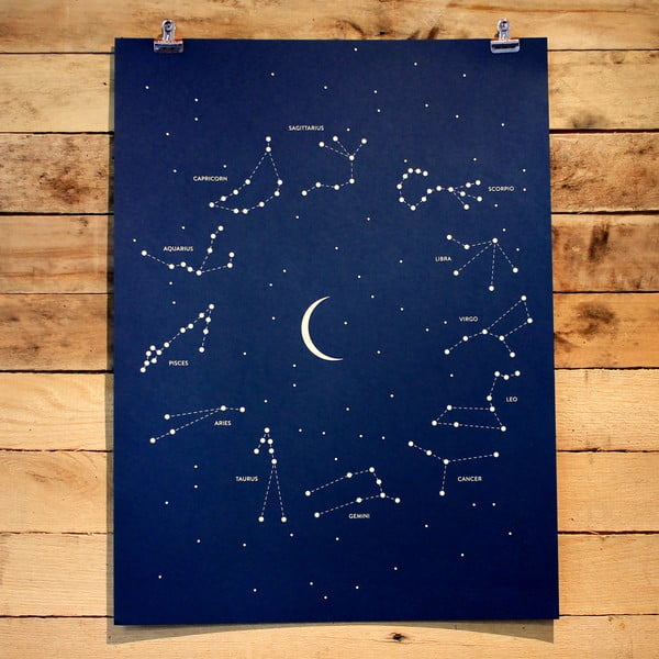 Plakát Constellations 61x46 cm