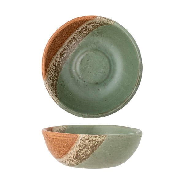 Zeleno-oranžová miska z kameniny 572 ml Paula – Bloomingville-image-2