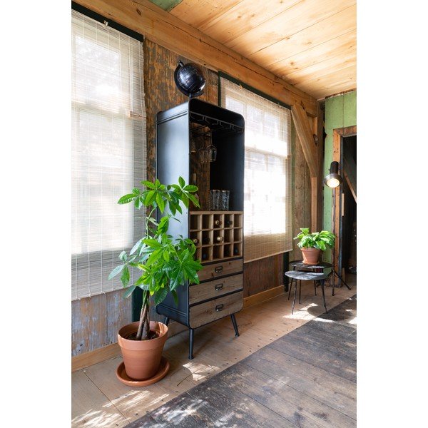 Dřevěná vinotéka Dutchbone Vino-image-1