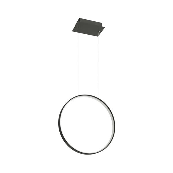 Černé LED závěsné svítidlo 55x16 cm Tim - Nice Lamps