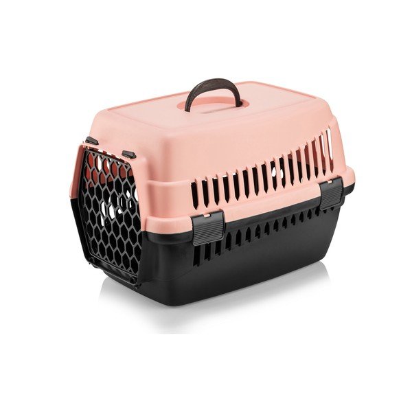 Růžová přepravka pro psa či kočku Petpetite
