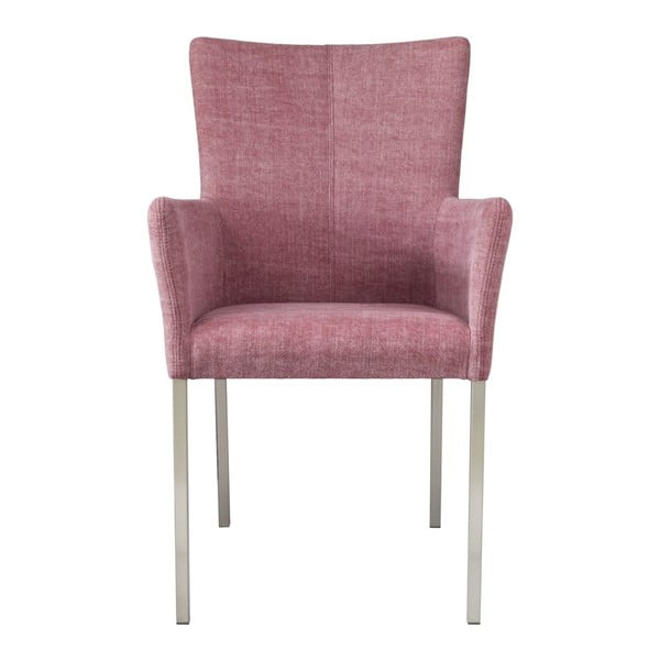 Růžová jídelní židle Comfy