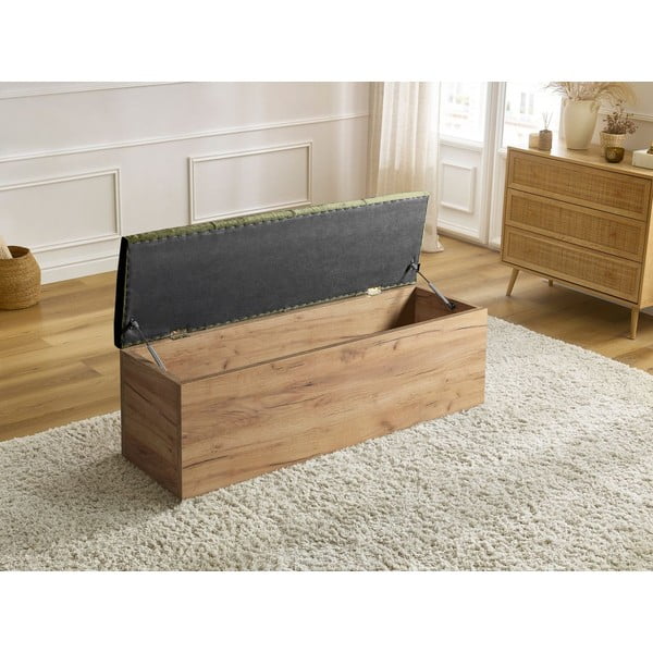 Lavice v zelené a přírodní barvě Kumo – Bobochic Paris-image-2