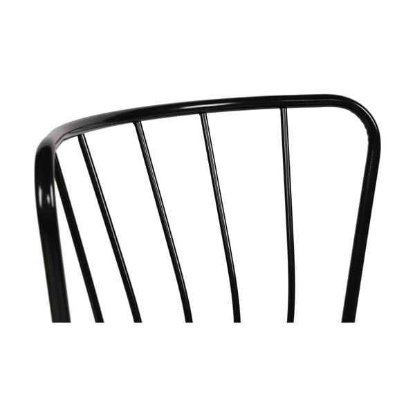 Černé kovové jídelní židle v sadě 2 ks Yildiz – Kalune Design-image-2