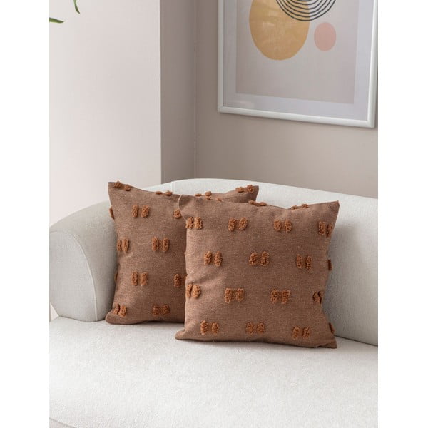 Povlaky na polštáře v sadě 2 ks 43x43 cm Tuffet – Mioli Decor-image-1