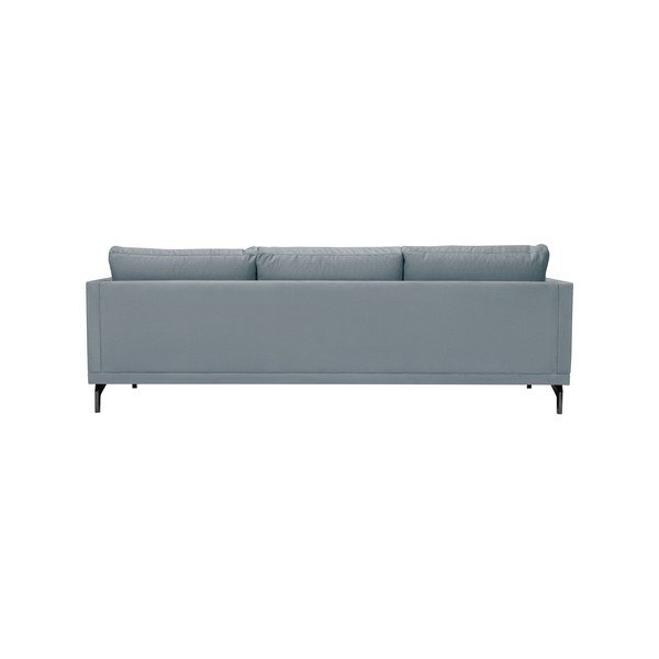 Šedá pohovka s podnožím v černé barvě Windsor & Co Sofas Jupiter-image-4