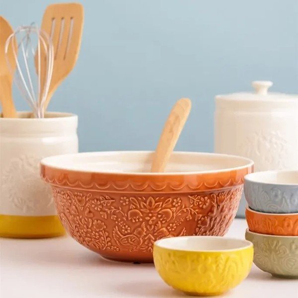 Oranžová keramická mísa ø 24 cm Home to Roost – Mason Cash-image-2