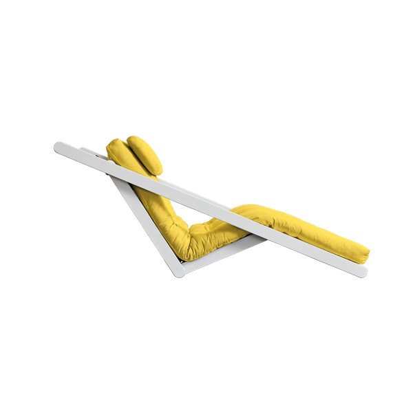 Variabilní lenoška Karup Figo White/Amarillo-image-2