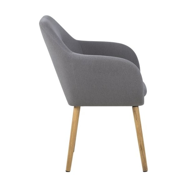 Světle šedá jídelní židle Actona Emilia-image-4