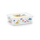 Bílý plastový dětský úložný box 55x39x16 cm C Box Style – KIS