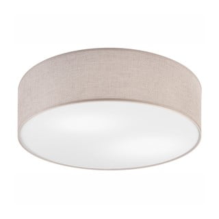 Světle šedé stropní svítidlo s textilním stínidlem ø 45 cm Vivian – LAMKUR