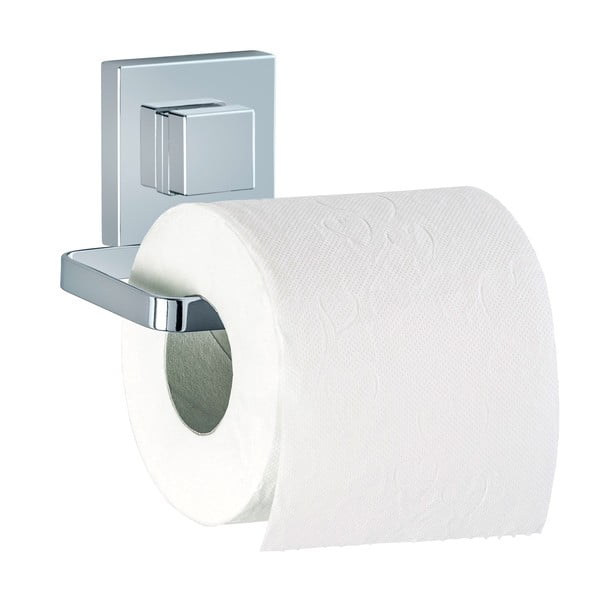 Samodržící držák na toaletní papír Wenko Vacuum-Loc Quadrio, nosnost až 33 kg-image-2