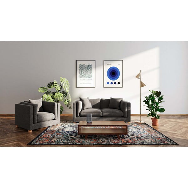 Antracitová pohovka 195 cm Pomo – Ame Yens-image-1