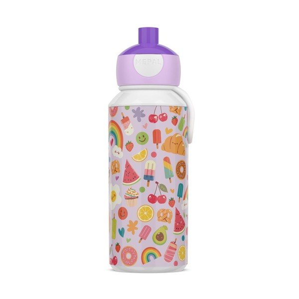 Fialová plastová dětská lahev 400 ml Food Fest – Mepal