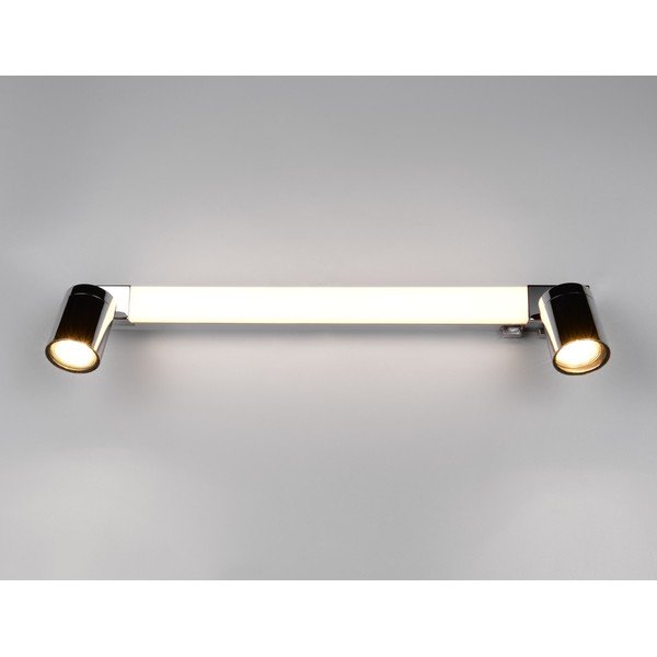 LED nástěnné svítidlo v leskle stříbrné barvě Enrico – Trio-image-3