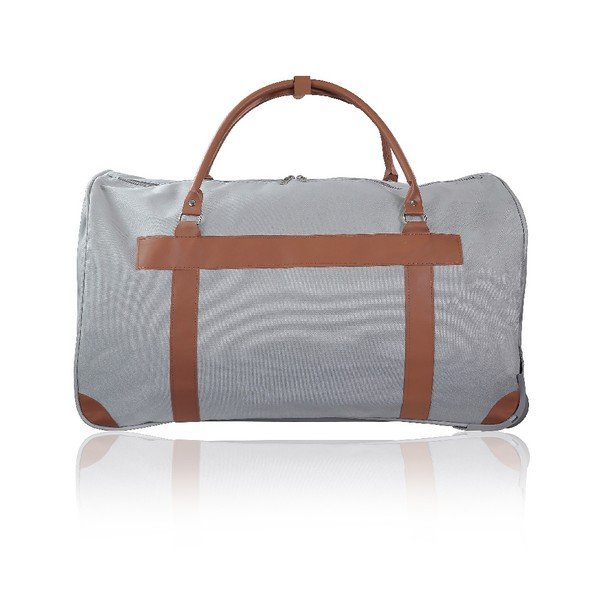 Šedá cestovní taška na kolečkách GENTLEMAN FARMER Oslo, 63 l-image-3