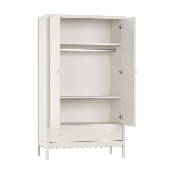 Béžová dětská šatní skříň 110x190x55 cm Swingo – Vipack-image-2