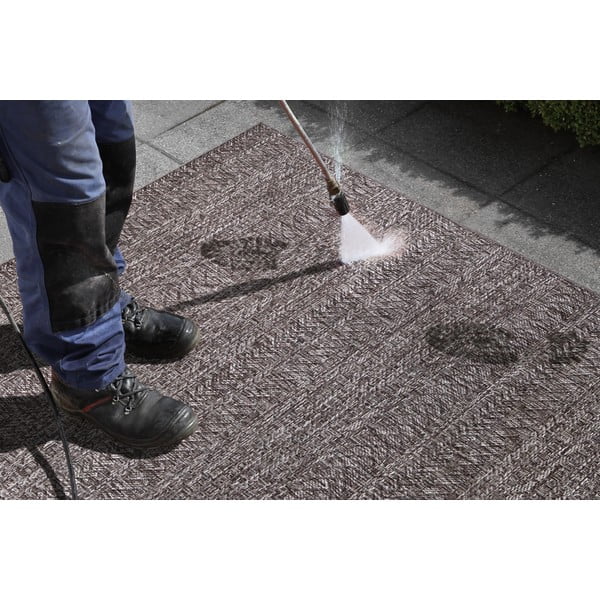 Tmavě šedý venkovní koberec NORTHRUGS Granado, 80 x 150 cm-image-3