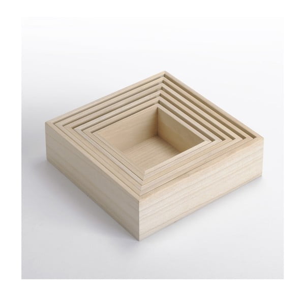 Dřevěný box Caisses 6 v 1