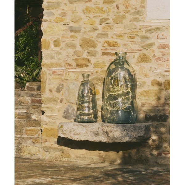Vysoká váza z recyklovaného  skla (výška 75 cm) Brenna – Kave Home-image-1