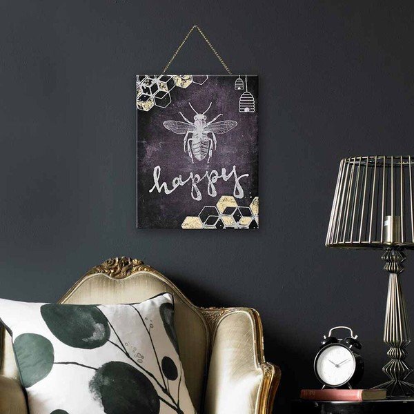 Obraz Graham & Brown Bee Happy, 40 x 50 cm-image-1